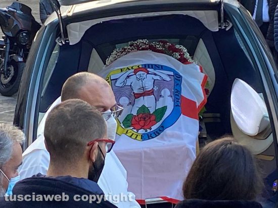 Viterbo - I funerali di Roberto Ubaldi