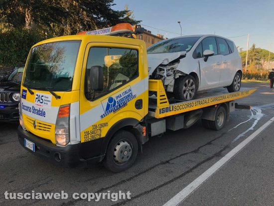 Acquapendente - Scontro sulla Cassia