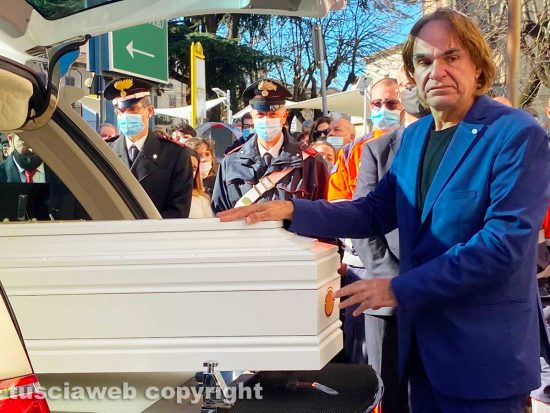 Vetralla - I funerali di Matias Tomkow