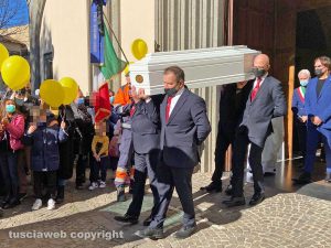 Vetralla - I funerali di Matias Tomkow