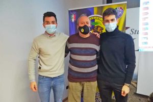 Sport - Calcio - L'arbitro Alessandro Tamburrini e l'assistente arbitrale Leonardo D’Andrea ospiti dell'Aia Viterbo