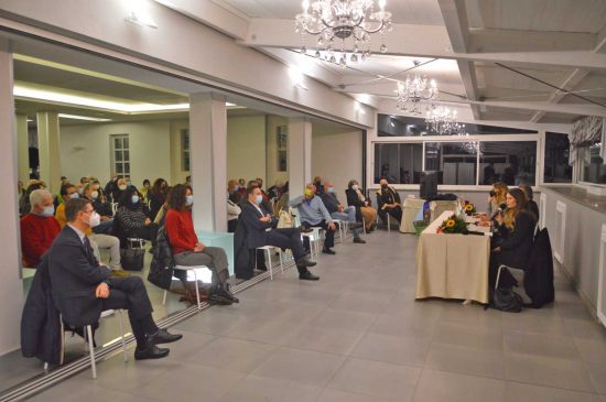 Viterbo - Alessandra Troncarelli e Enrico Panunzi all'incontro La ripartenza e le prospettive del welfare