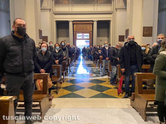 Viterbo - I funerali di Renzo Lucarini