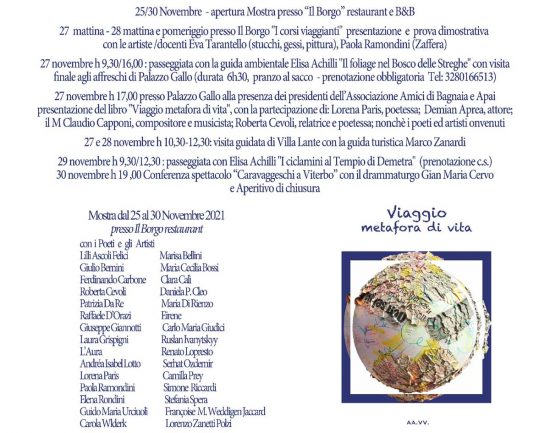 Eco festival dell’arte - Il programma