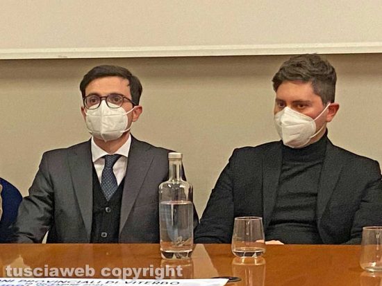 Viterbo - La conferenza stampa di Forza Italia in Provincia 
