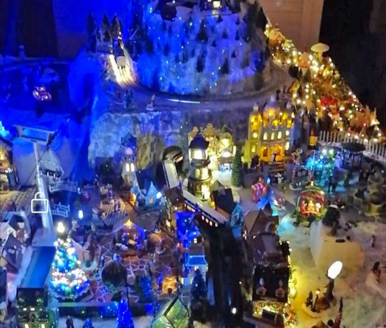 Villaggio di Natale in miniatura