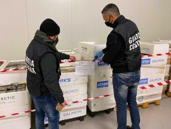 Guardia costiera Civitavecchia - Operazione Atlantide