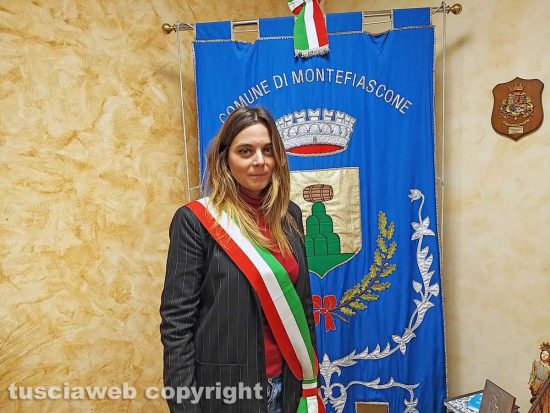 La sindaca di Montefiascone Giulia De Santis