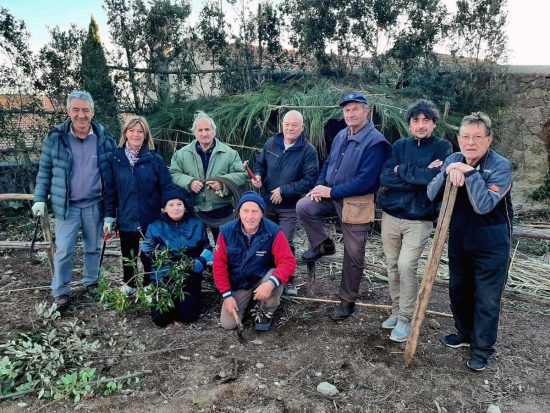 Montefiascone - I lavori al presepe vivente