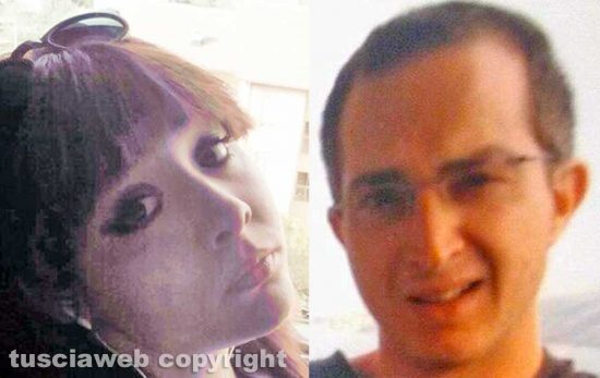 Azzurra Cerretani e la vittima Daniele Barchi