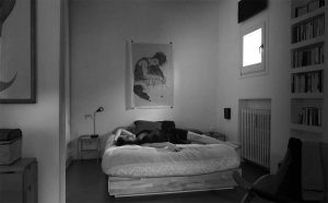 Una scena del cortometraggio Una voce di Pier Francesco Cari