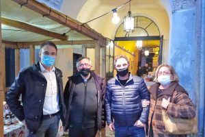 Tarquinia - Inaugurato il mercatino enogastronomico "A Natale gusta la Tuscia"