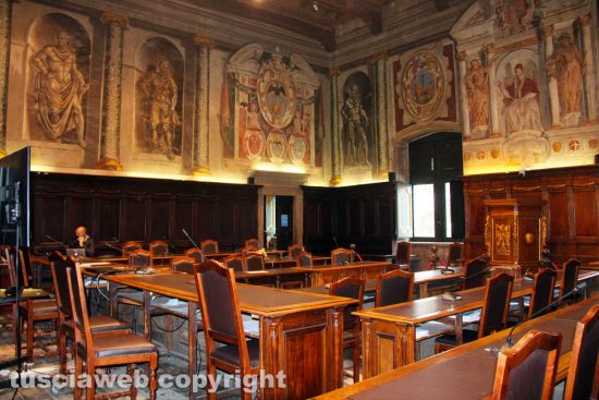 Viterbo - Palazzo dei Priori - Consiglio comunale