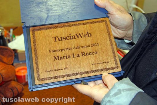 Viterbo - Mario La Rocca fotoreporter dell'anno 2021