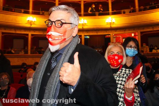 Viterbo - Alfonso Antoniozzi al concerto di Natale
