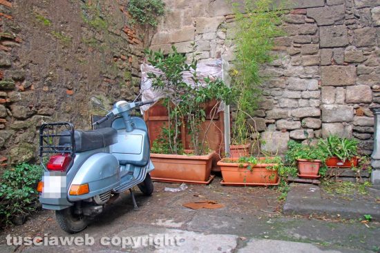 Viterbo - La discarica di via del Collegio