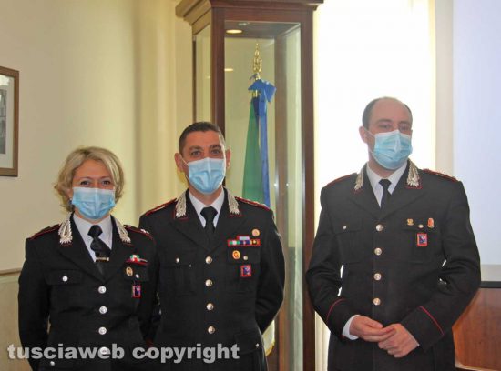Viterbo - Il bilancio di fine anno dei carabinieri