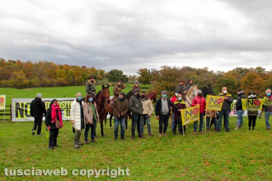 Tarquinia - Il flash mob all'Università agraria - Marzia Marzioli
