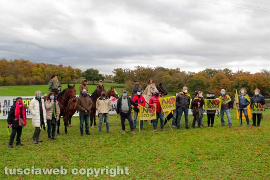 Tarquinia - Il flash mob all'Università agraria