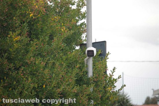 Tarquinia - Una delle videocamere alle Saline
