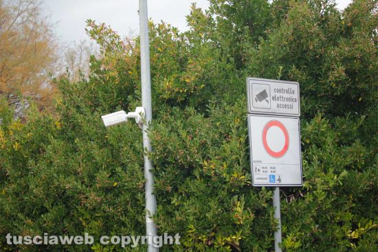 Tarquinia - Una delle videocamere alle Saline
