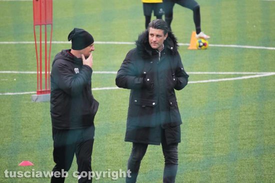 Sport - Calcio - Viterbese - Francesco Punzi e Mariano Fernandez