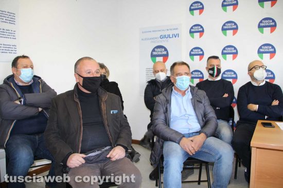 Viterbo - Elezioni provinciali - La presentazione di Tuscia Tricolore