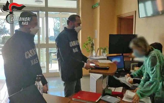 Carabinieri Nas - Controlli in strutture sanitarie