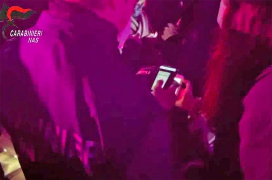 Carabinieri Nas - Super green pass - Controlli nelle discoteche