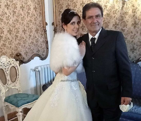 Sara Volpi col sindaco di Marta Lacchini