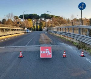 Viterbo - Incidente sulla Tangenziale