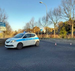 Viterbo - Incidente sulla Tangenziale