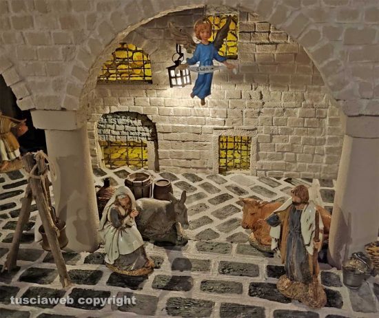 Montefiascone - Presepio realizzato a mano