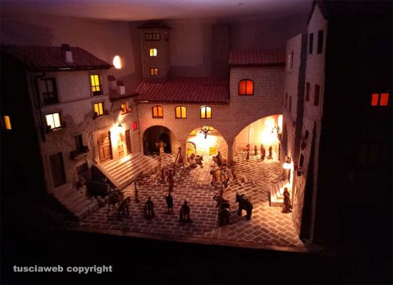 Montefiascone - Presepio realizzato a mano