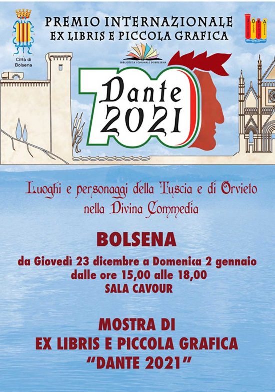 Bolsena - La mostra Luoghi e personaggi della Tuscia e di Orvieto nella Divina Commedia