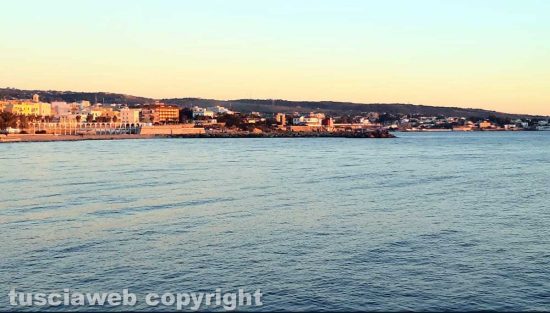 Tramonto a Civitavecchia