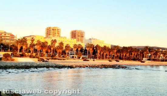 Tramonto a Civitavecchia
