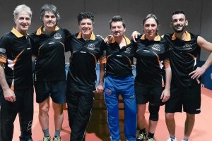 Sport - Tennistavolo - La squadra del Tuscia tennistavolo