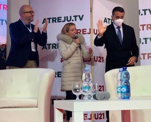 Rotelli, Meloni e Di Maio ad Atreju