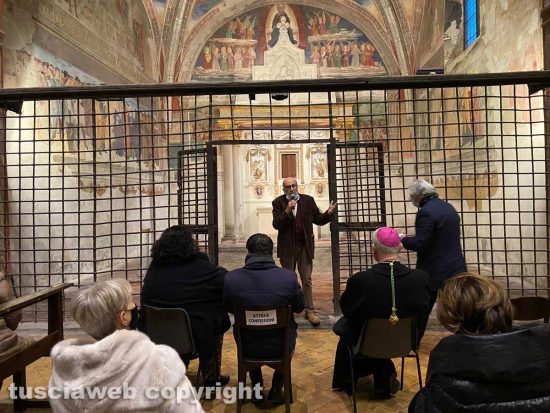 Viterbo - Santa Maria della Verità - Inaugurazione del restauro della cappella Mazzatosta