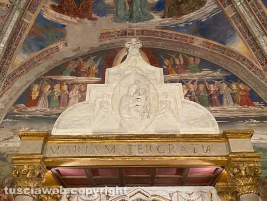 Viterbo - Santa Maria della Verità - Inaugurazione del restauro della cappella Mazzatosta