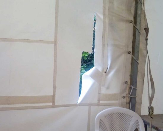 Civita Castellana - Vandalizzato tendono della CRI
