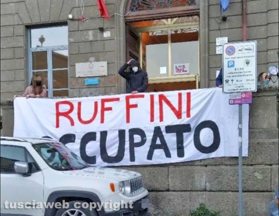 Viterbo - Liceo scientifico Ruffini occupato