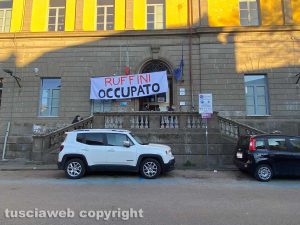 Viterbo - Liceo scientifico Ruffini occupato