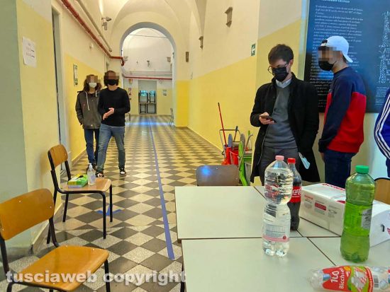 Viterbo - Liceo Ruffini occupato