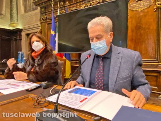 Giovanni Arena e Laura Allegrini