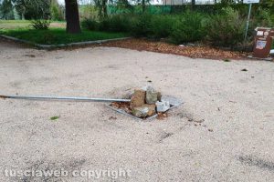 Viterbo - L'area di sosta per camper