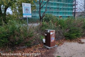 Viterbo - L'area di sosta per camper