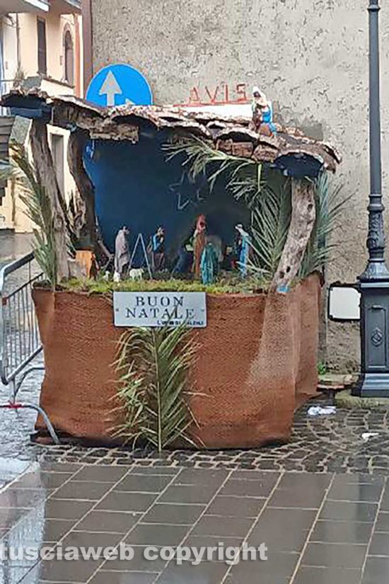 Arlena - Il presepe vandalizzato
