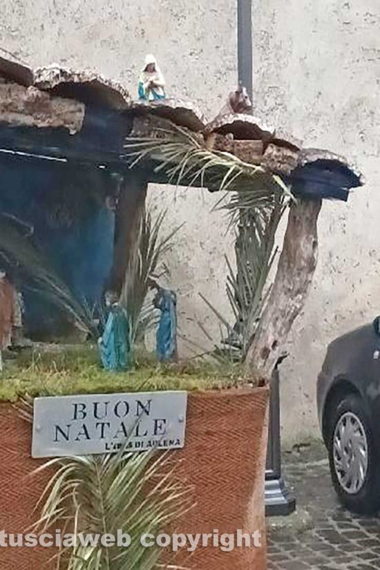 Arlena - Il presepe vandalizzato